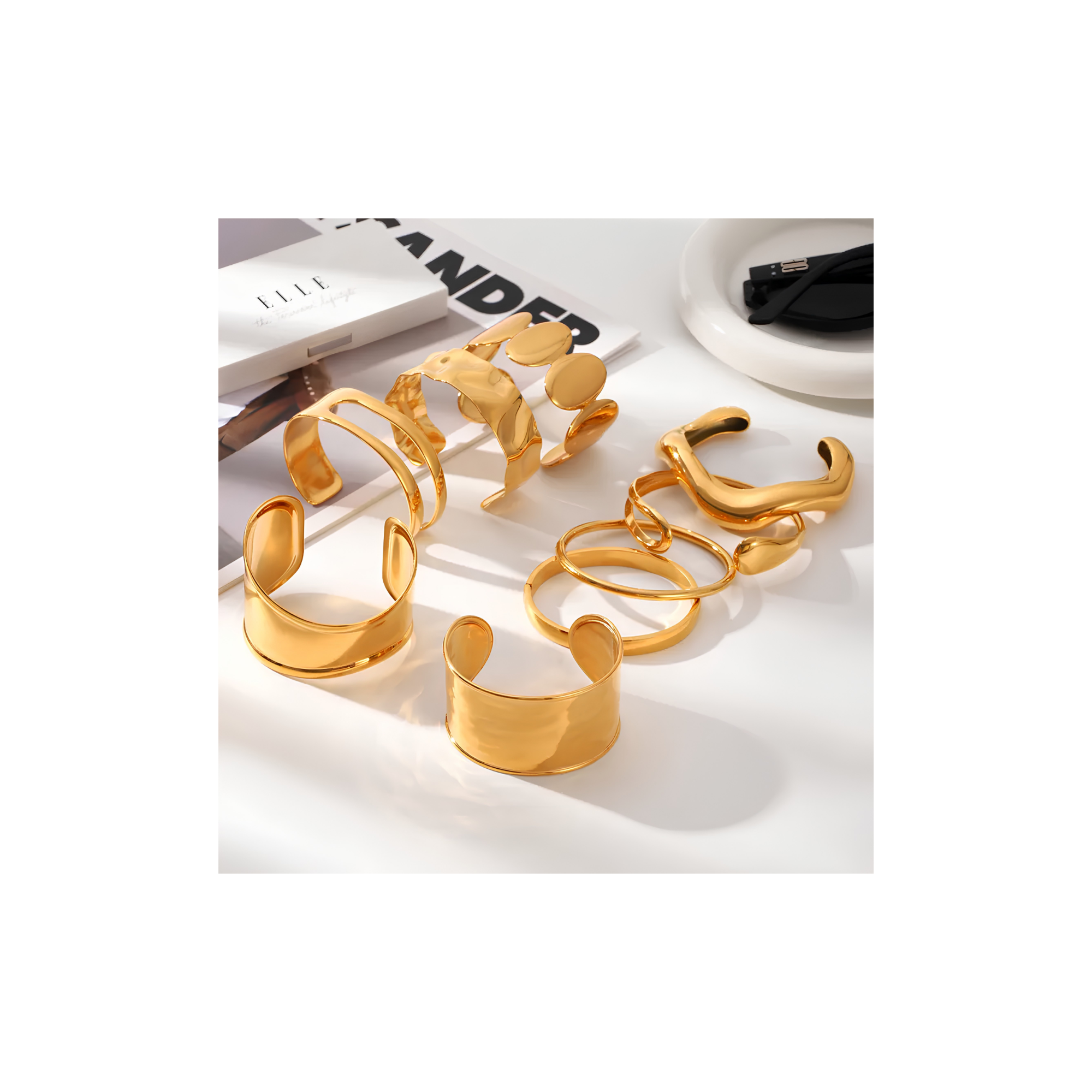 Bracelet géométrique