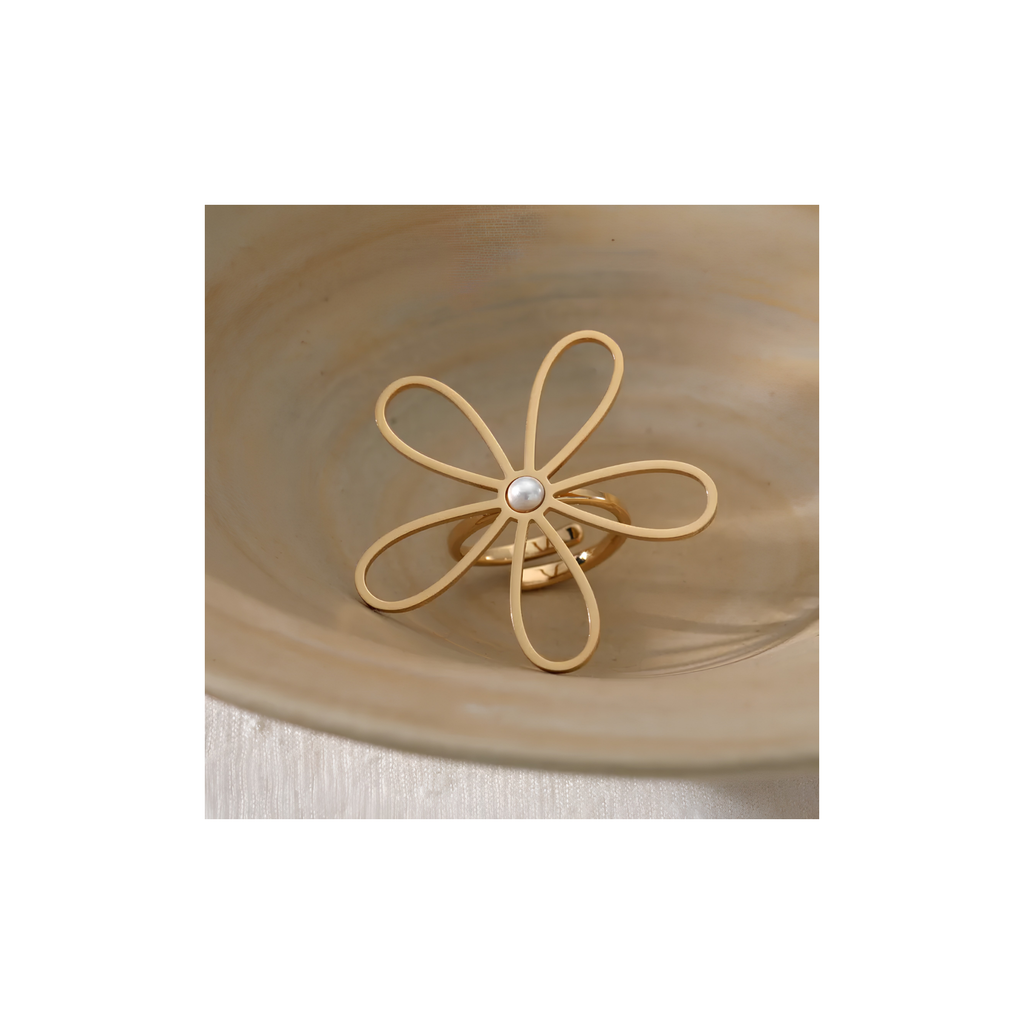 Bague Fleur Élégance