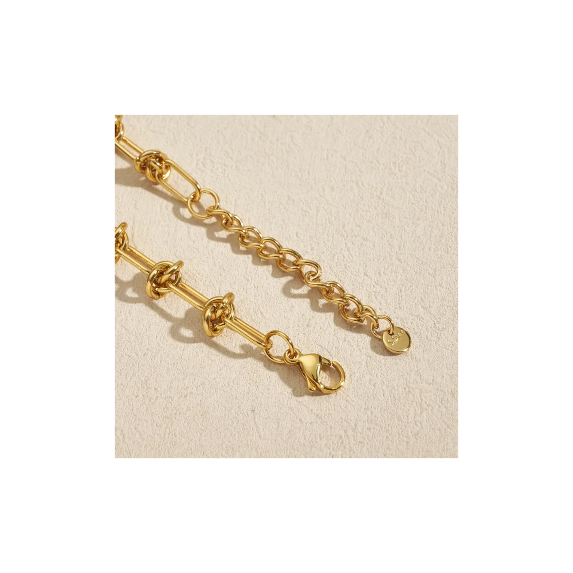 Parure Chaîne Maille Marine