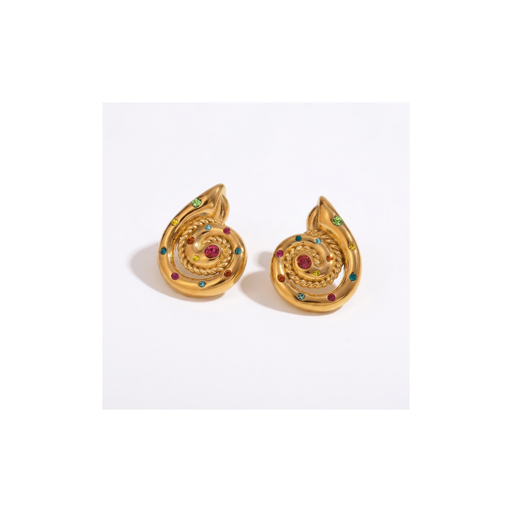 Boucles d'oreille Trésors Marins